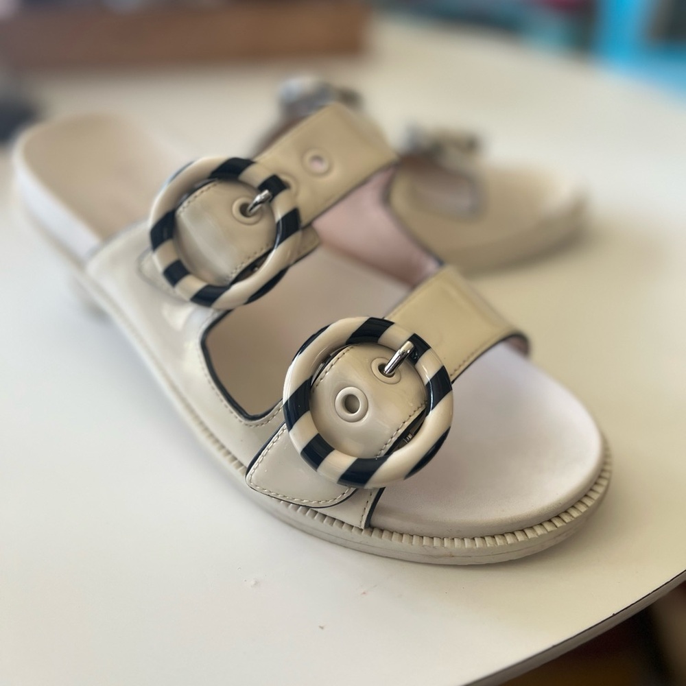 Kate Spade New York Women’s Rhodes Slip-On Buckled Sandals - Size 8 - Like New